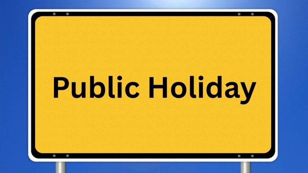 public holiday