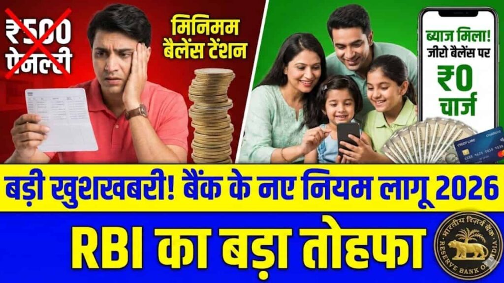 Bank Minimum Balance Rules 2026