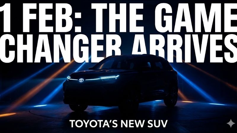 Toyota new SUV launch Feb 2026