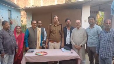 Ujiarpur thane me holi ko lekar shanti samiti ki baithak