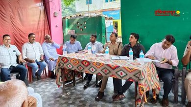 Ujiarpur shanti samiti ka baithak